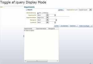 af:query in 'advanced' mode